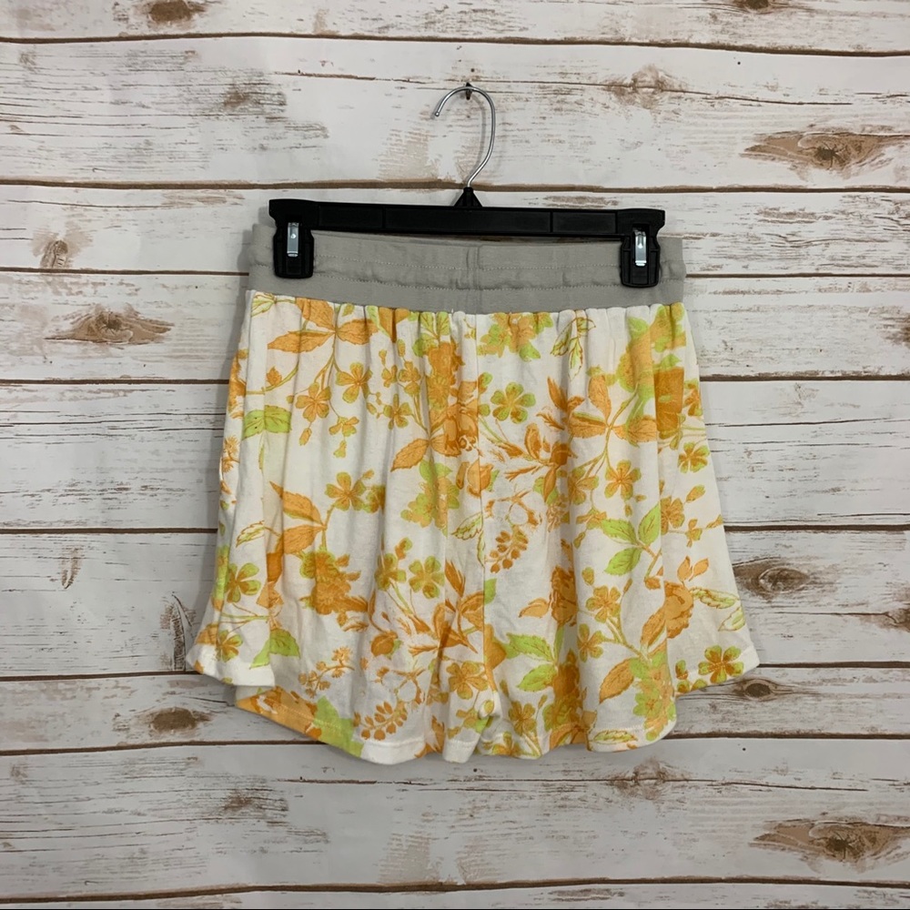 Altar’d State Floral Pull Drawstring Pajama Shorts - Picture 3 of 5